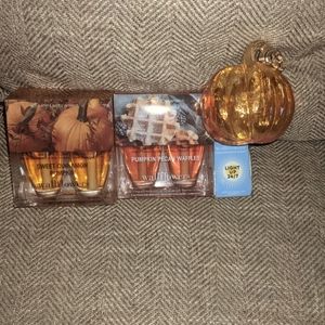 Pumpkin wallflower with 4 refill plugins